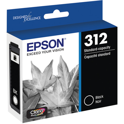 EPSON T312 CLARA STANDARD CAPACITY BLANK INK CARTRIDGE W/ SENSORMATIC