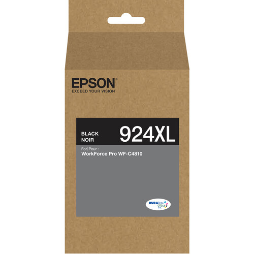 EPSON T924 BLACK INK CARTRIDGE, HIGH CAPACITY